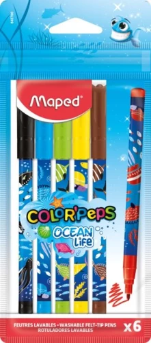 Markers - Ocean Life (6 colors)