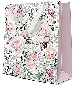 Gift Bag - Gorgeous Roses (20x25x10)