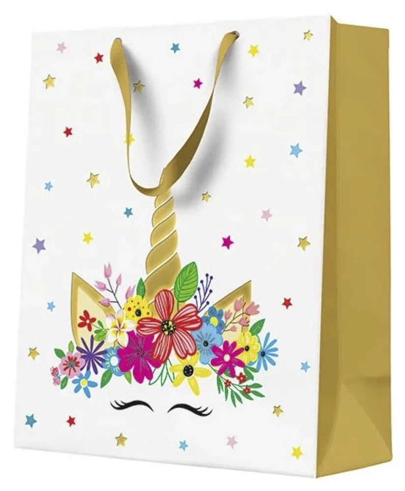 Gift bag - Unicorn party (20x25x10)