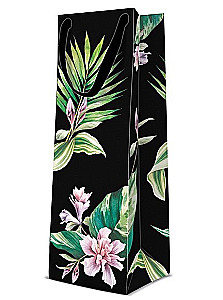 Gift bag - Exotic Flowers (12x37x10)