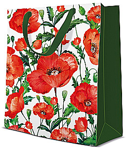 Gift Bag - Flanders Poppy (20x25x10)