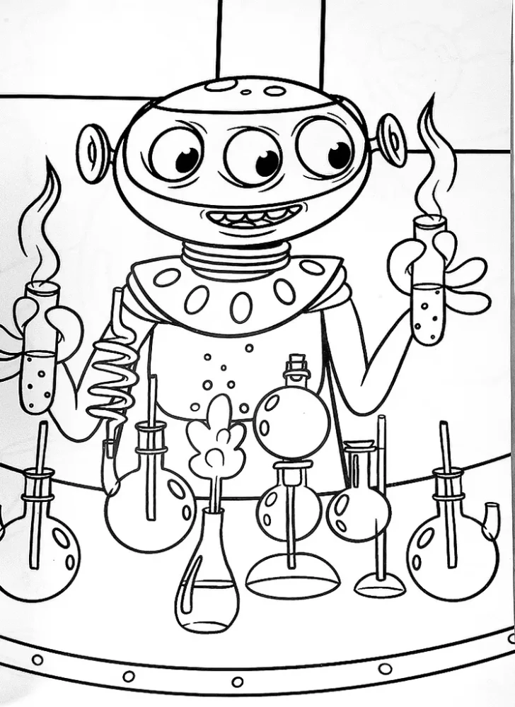 Maxi Coloring Book. Space Aliens