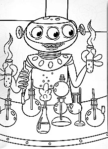 Maxi Coloring Book. Space Aliens