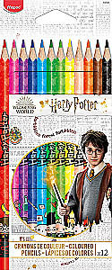 Colored Pencils - Maped. Harry Potter, 12 Colors