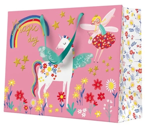 Gift bag - Unicorn (33.5x26.5x13)