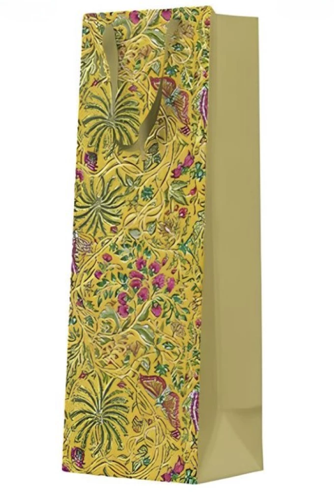 Gift Bag - Ethnic Garden (12x37x10)