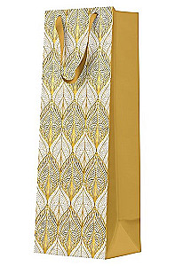 Gift Bag - Ornamental Gold (12x37x10)