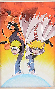 Diamond Panel on Suspension - Naruto. Naruto and Minato