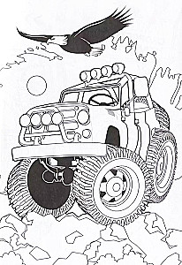 Coloring Book - Megatrucks