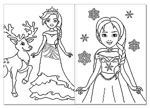 Coloring - Snow Princess