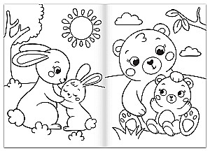 Coloring Book - Who is Whose Baby?