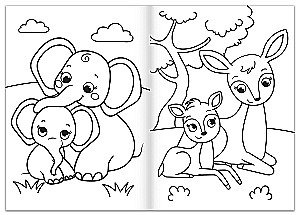 Coloring Book - Who is Whose Baby?