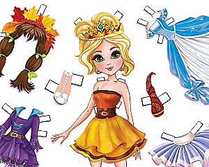 Paper Doll - Princess Lili