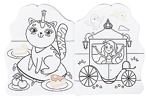 Coloring Book with Stickers - Princess