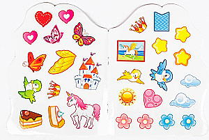 Coloring Book with Stickers - Princess