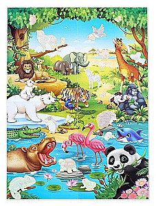 Superactivity Book with Growing Toy - World of Animals