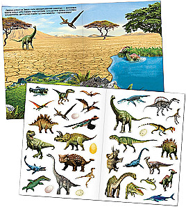 Fascinating Stickers. The World of Dinosaurs