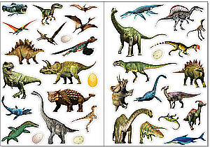 Fascinating Stickers. The World of Dinosaurs