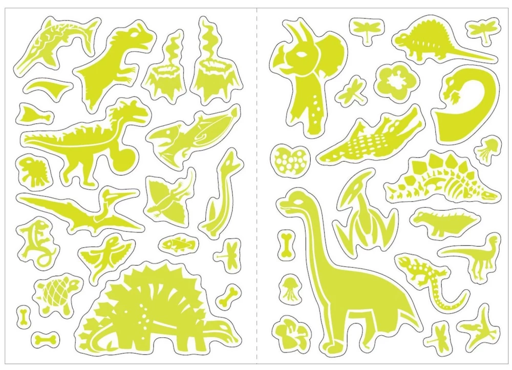 Glow-in-the-dark Stickers - Dinosaur Time