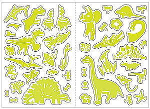 Glow-in-the-dark Stickers - Dinosaur Time