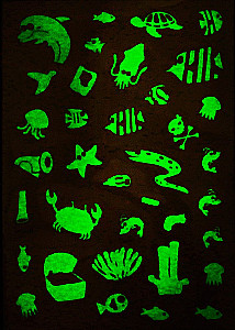 Glow-in-the-Dark Stickers - Marine Depths