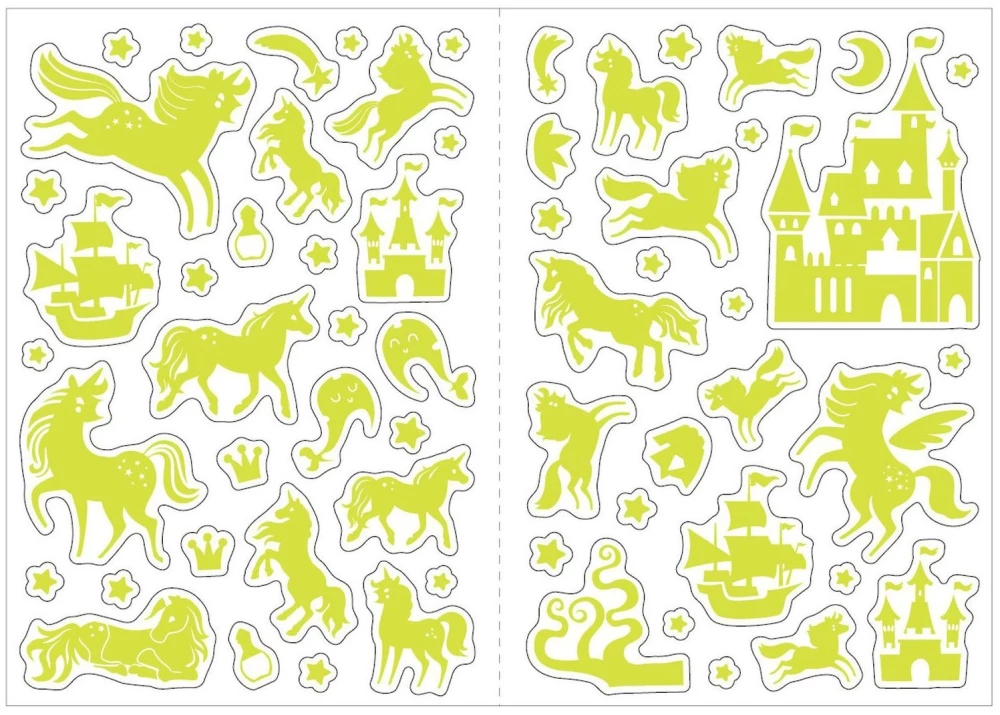 Glow-in-the-Dark Stickers - Wonderland