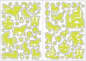 Glow-in-the-Dark Stickers - Wonderland