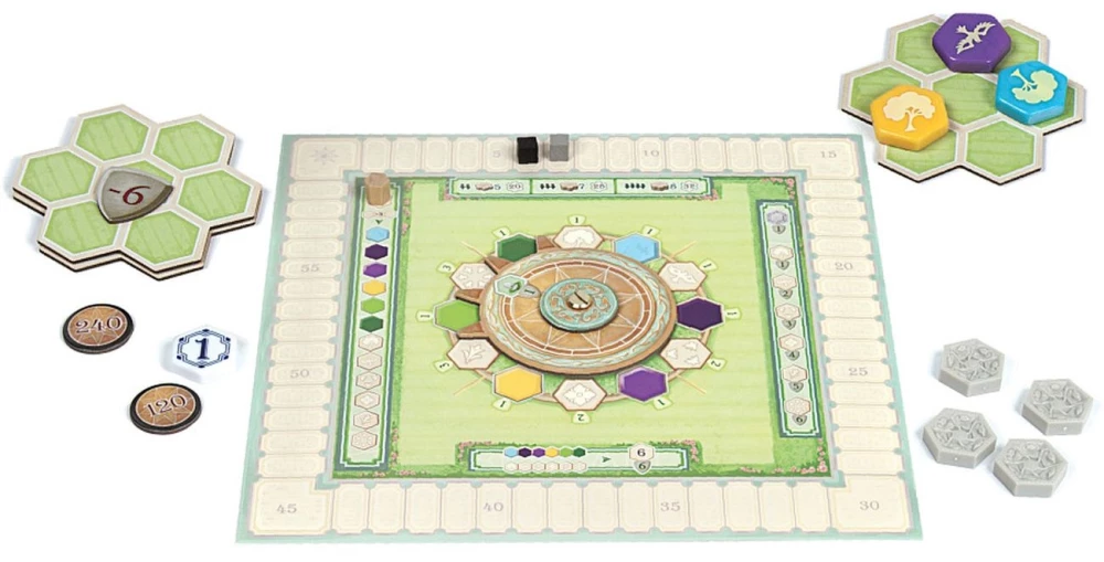 Board Game - Azul. Queen's Garden