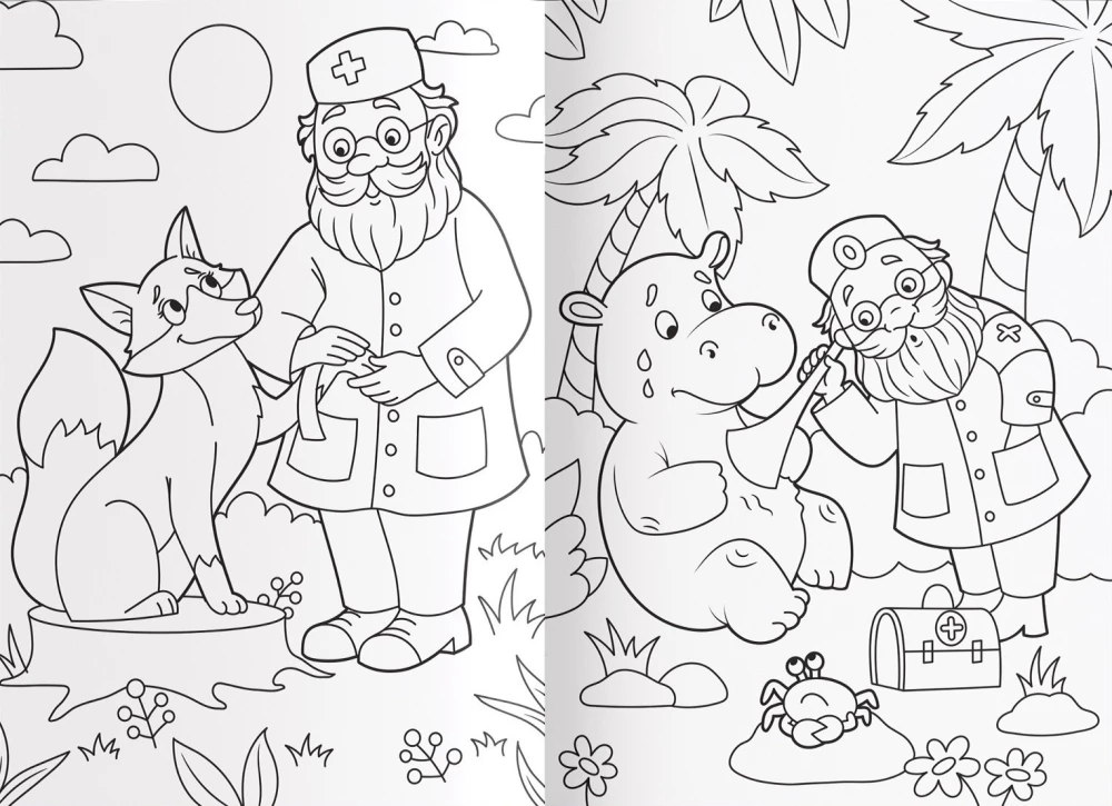 Big Coloring Book - Tales of Kornei Chukovsky