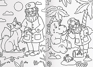 Big Coloring Book - Tales of Kornei Chukovsky