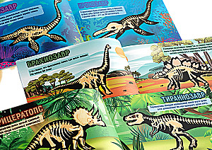 Sticker Book - Dinosaurs. Whose Skeleton Is This?