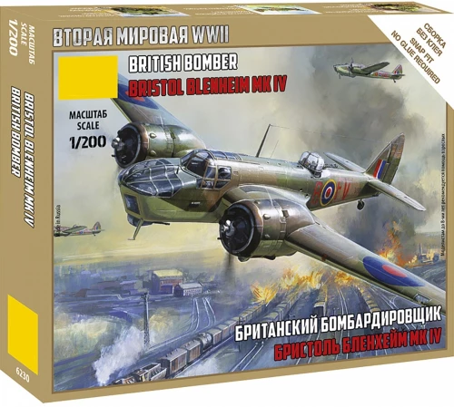 Model Kit - British Bomber Bristol Blenheim IV