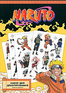 Набор стикеров Naruto. Дизайн 2