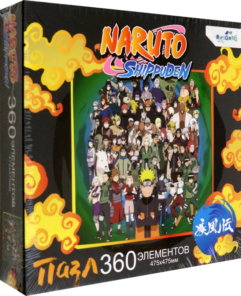 Naruto. 360-Piece Puzzle. Shinobi War