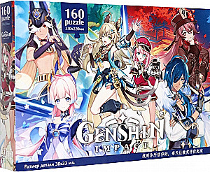 Puzzle-160. Genshin. Team from Teyvat