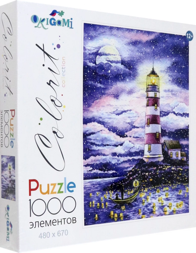 Puzzle-1000. Colorit Collection. Lighthouse