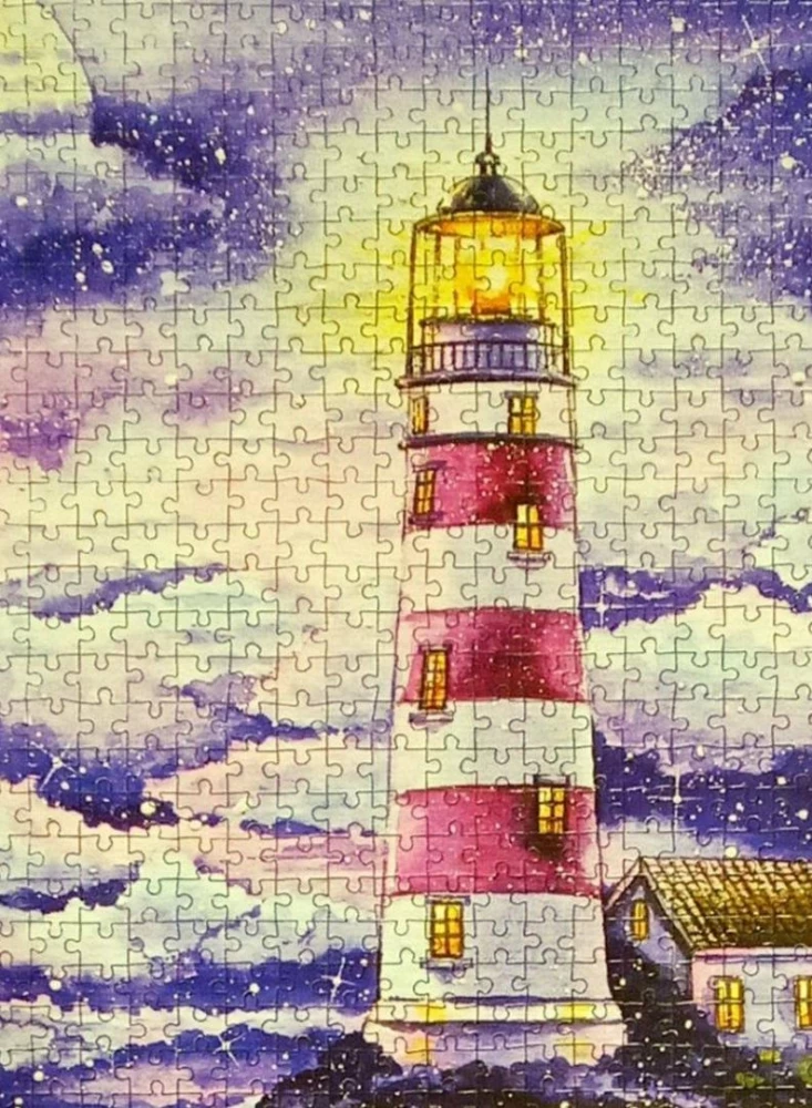 Puzzle-1000. Colorit Collection. Lighthouse