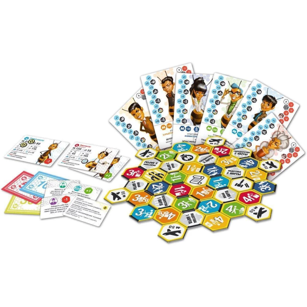 Board Game - Bizness. Beekeeping