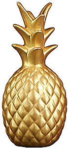 Piggy Bank - Pineapple, Gold