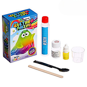 Experiments for Kids - Colorful Slime