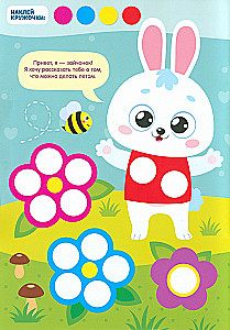 Sticker Book - Funny Circles. Summer Stories