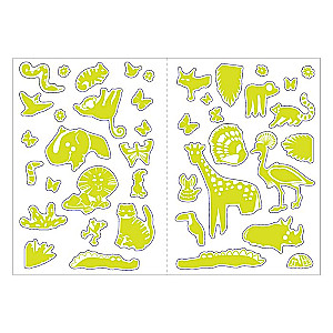 Glow-in-the-Dark Stickers - Night Jungle