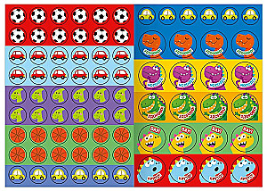 Sticker Ratings - Dinosaur (150 stickers)