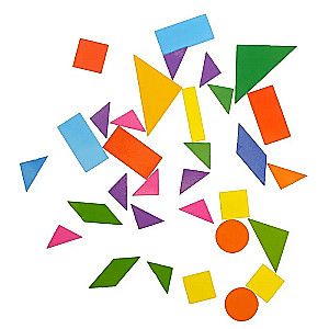 Magnetic toy book - Tangram