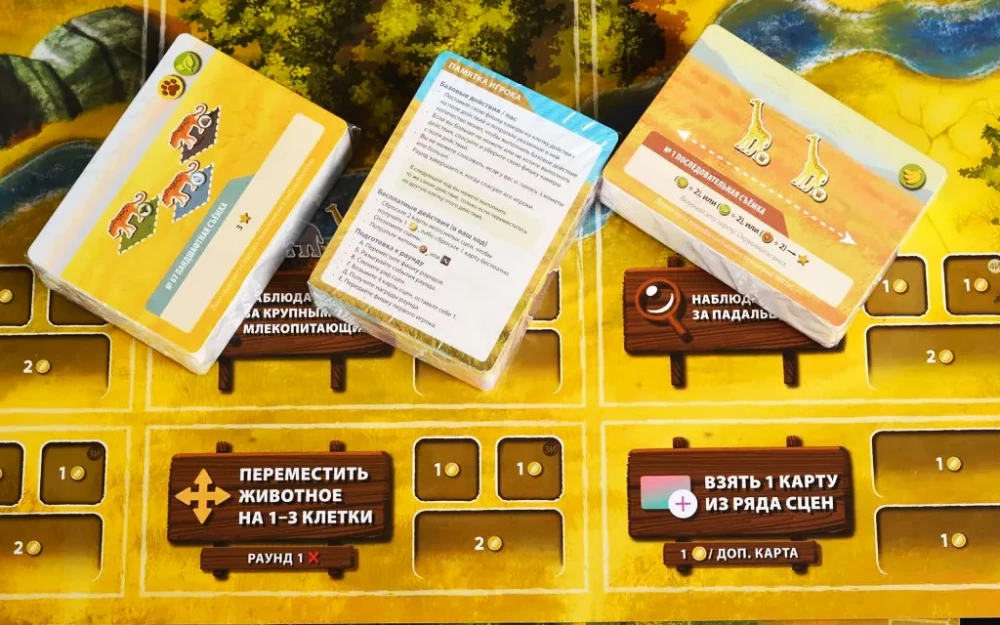 Board Game - Wild Nature of the Serengeti