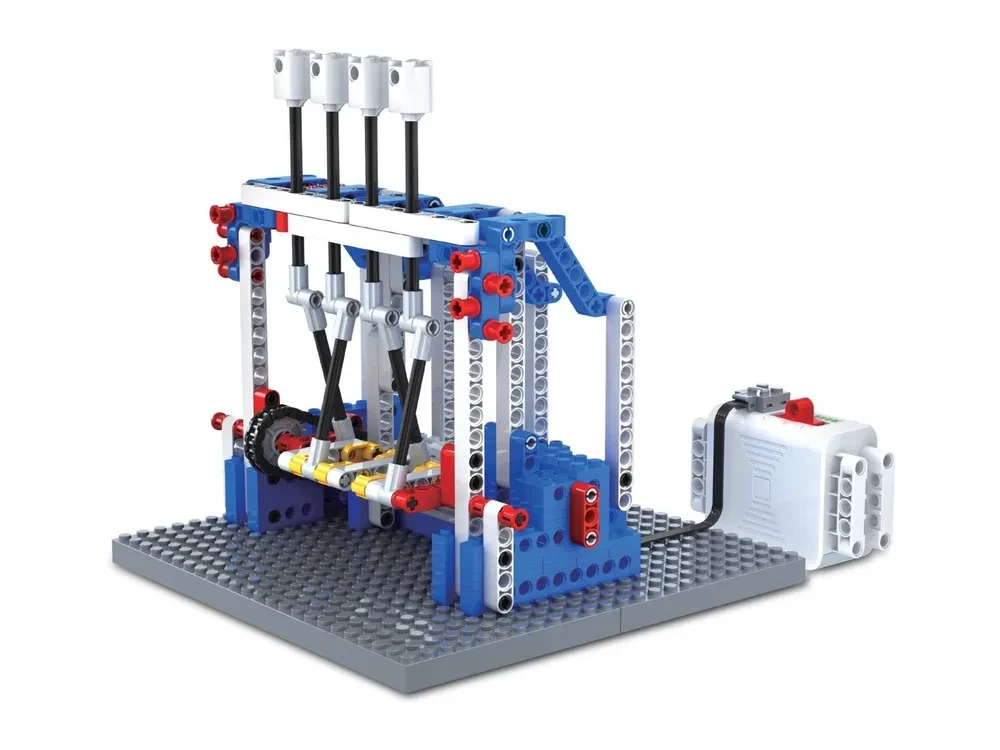 Z-BOTS Constructor with Mechanisms. Main Mechanisms of Cars (686 Pieces)