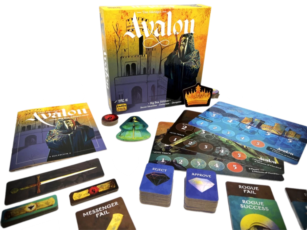 Board Game - Avalon. Expanded Edition