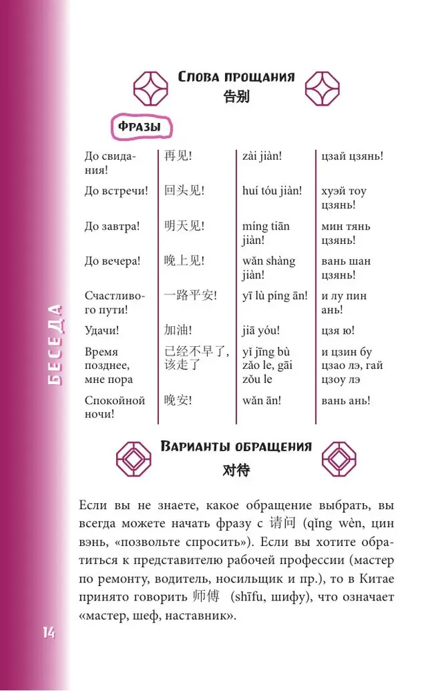 Chinese Phrasebook