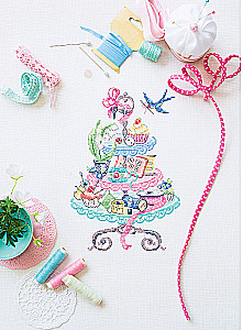 French Cross-Stitch Embroidery. The Magical Workshop of Véronique Enginger