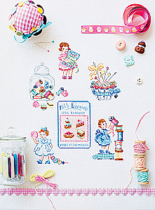 French Cross-Stitch Embroidery. The Magical Workshop of Véronique Enginger